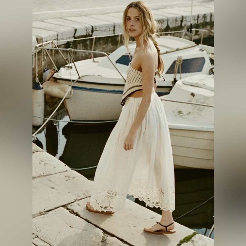 DÔEN Heirloom gloriane skirt, XS